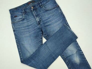 męskie kozaki z lasocki for men: Jeansy dla mężczyzn, rozmiar L — 1