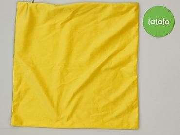 bluza robocza: Poszewka dekoracyjna na poduszkę – żółta, welurowa - Kolor — 3