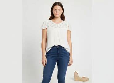 zalando bluzki z krótkim rękawem: Warehouse, Bluzka damska, rozmiar XL — 1