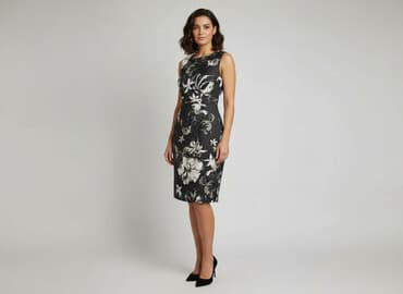 c a body: Cream, Women`s dress, size M — 7