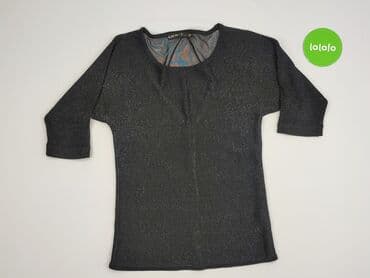 Kobiety: Black, Bluzka damska, XS — 2