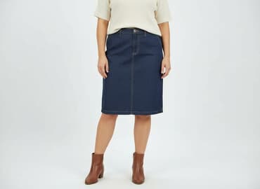 spódnice ołówkowe dżinsowe: Spódnica damska, rozmiar XL — 5