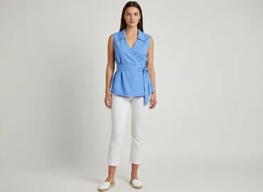 kurtka ciązowa: Bluzka damska, rozmiar L — 7