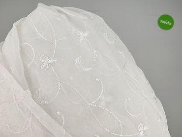 z internetem rzeczy: Biała firana z haftem – komplet paneli - Materiał: lekki — 4