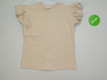 beżowe t shirty: T-shirt damski, rozmiar S — 3