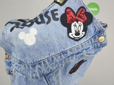 jeansy z myszka miki: Mickey & Minnie, Ogrodniczki damskie, rozmiar S — 5