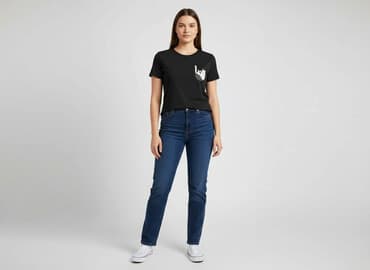 ubrania z kotem: Angel, T-shirt damski, rozmiar L — 6