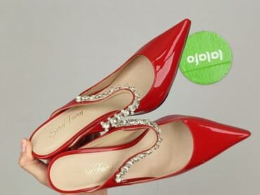 ccc srebrne buty: Klapki damskie, rozmiar 37 — 5