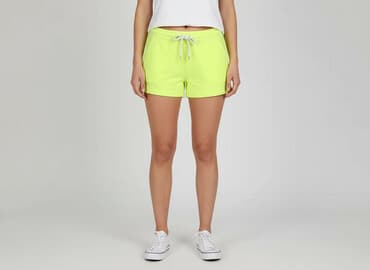 neonowe spodenki damskie: Sinsay, Szorty damskie, rozmiar S — 6