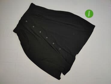 czarne spódniczka z łańcuchem: Monki, Spódnica damska, L — 2