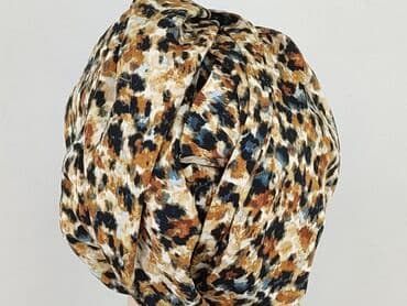 spodnie w krowie łaty: Material trousers for women, size M — 6