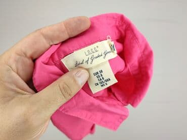 koszula satynowa rozowa: H&M, Koszula damska, rozmiar M — 4