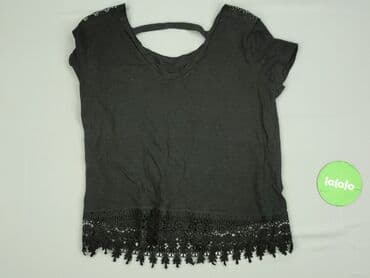 koronkowe bluzki z krótkim rekawem: Bluzka damska, rozmiar M — 3