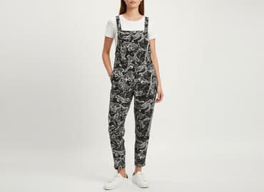 kombinezon w panterkę h m: H&M, Kombinezon damski, rozmiar S — 1