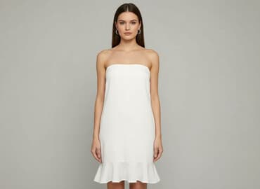 sukienka bez dekoltu na wesele: Sukienka damska, rozmiar S — 1