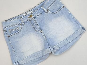 jeansy wysoki stan: John Baner, Szorty damskie, rozmiar M — 1