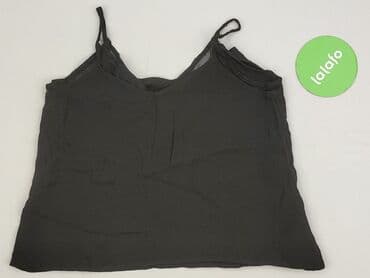 czarne bluzki siateczka: Mango, Top damski, rozmiar M — 2