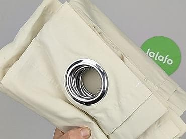 meble kent: Zasłona na przelotkach myHOME - Kolor: kremowy/kość słoniowa - System — 4