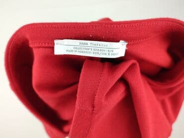 zara czerwona sukienka z drapowaniem: Zara, Sukienka damska, rozmiar S — 4