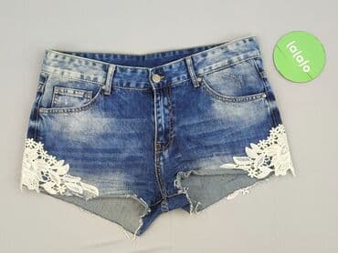 krótkie spodenki z koronką: Szorty damskie, rozmiar L — 3
