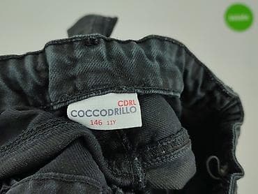 kapcie vs: Spodnie jeansowe, Coccodrillo, 11 lat, 146, stan - Bardzo dobry — 4