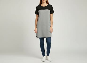 czarna sukienka z długim rękawem sinsay: Sinsay, Sukienka damska, rozmiar M — 6