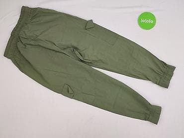 dresy niski stan: Spodnie cargo damskie, rozmiar M — 3