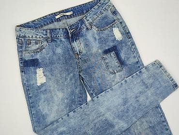 jeans meski: Sinsay, Jeansy damskie, rozmiar M — 1