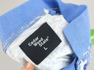 Koszulki polo: Cedar Wood State, Koszulka polo dla mężczyzn, rozmiar L — 5