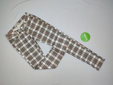 jeansy patchworkowe: Miss Sixty, Spodnie materiałowe damskie, rozmiar S — 2