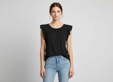 koszulki z nadrukiem małej mi: Amisu, T-shirt damski, rozmiar XS — 6