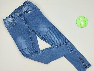 yfk spodnie: Spodnie jeansowe, Y.F.K., 9 lat, 140, stan - Bardzo dobry — 2