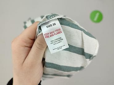 bluza w paski: Papaya, Bluzka damska, rozmiar 4XL — 5