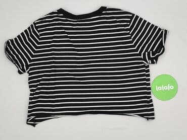 czarne bluzki basic: Forever 21, T-shirt damski, rozmiar S — 4