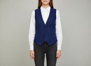 zara kamizelka haftowana: Kamizelka damska, rozmiar M — 1