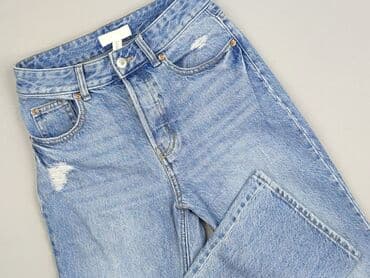 dżinsy girlfriend hm: H&M, Jeansy damskie, rozmiar XS — 1