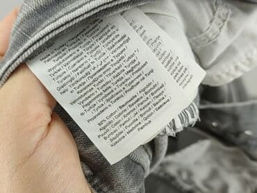 szare jeansy damskie stylizacje: Zara, Jeansy damskie, rozmiar S — 6