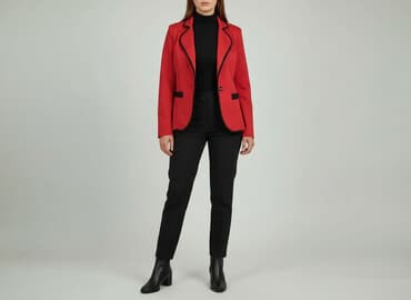 czerwona kurtka damska reserved: Marynarka damska, rozmiar M — 7