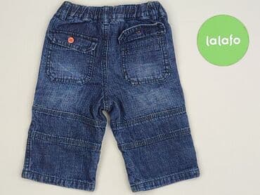 ccc kapcie inblu: Denim pants, 6-9 months, condition - Very good — 3