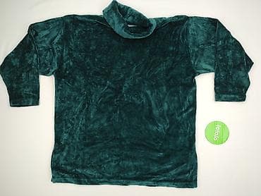 bluzki basic z dekoltem v: Golf damski, rozmiar One size — 5