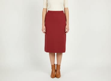 wełniana spódnice midi: Women`s skirt, size M — 1