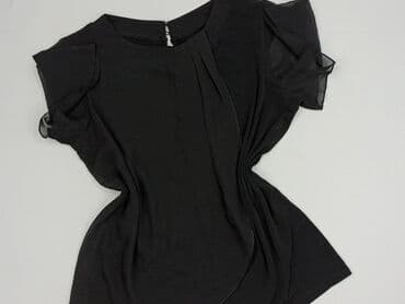 czarne bluzki z aplikacją: Bluzka damska, rozmiar L — 1