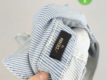 sukienka z denimu: Denim, Ogrodniczki damskie, 2XL — 4