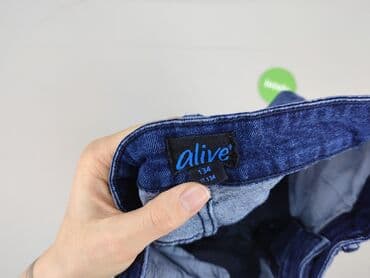 koszulka adidas emirates: Spodnie jeansowe, Alive, 9 lat, 128/134, stan - Idealny — 4