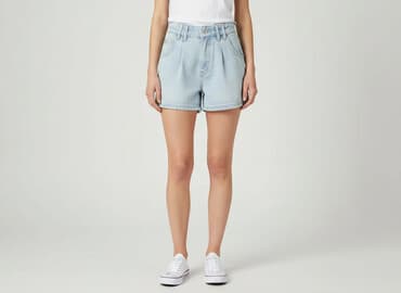 krótkie spodenki dżinsowe dla dzieci: Sinsay, Szorty damskie, rozmiar XS — 6