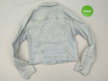 mohito marynarka niebieska: Kurtka jeansowa damska, rozmiar L — 4