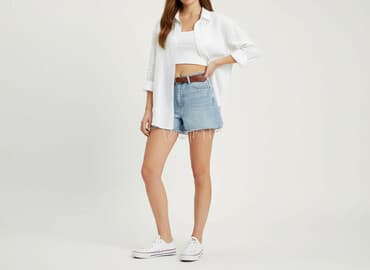 spodenki damskie jeansowe sinsay: Sinsay, Szorty damskie, rozmiar M — 6