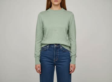 h m sweter w paski zielony: Coop, Sweter damski, L — 7