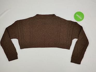 crop sweter: Sweter damski, rozmiar 4XL — 2