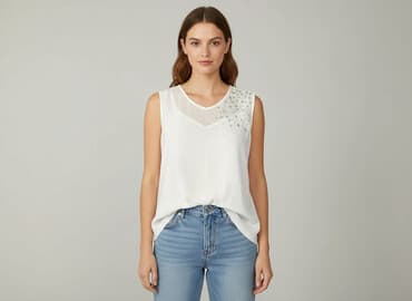 bluzki damskie z aplikacjami: Bluzka damska, rozmiar S — 1